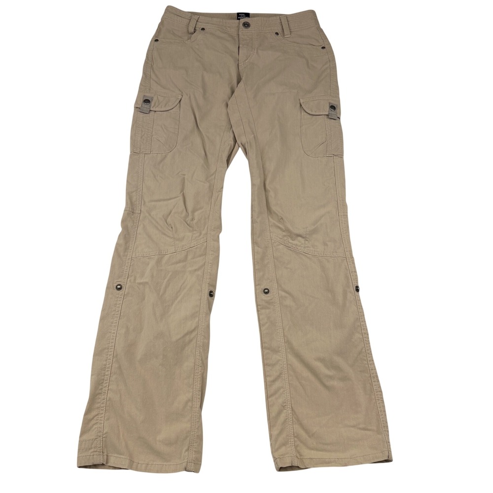 KUHL Splash Roll-Up Cargo Pants Women 6 Long Outdoor Hiking Camping Fishing